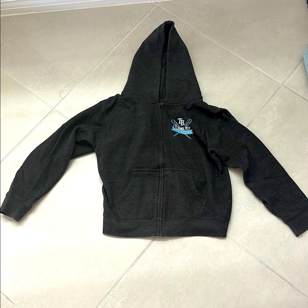 Tampa Bay rays youth baseball sweatshirt